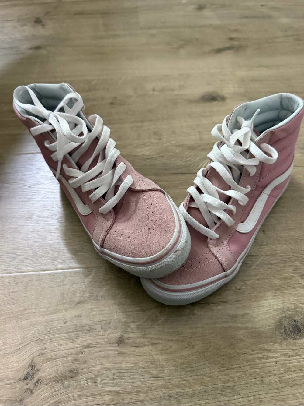 Pink Suede Vans